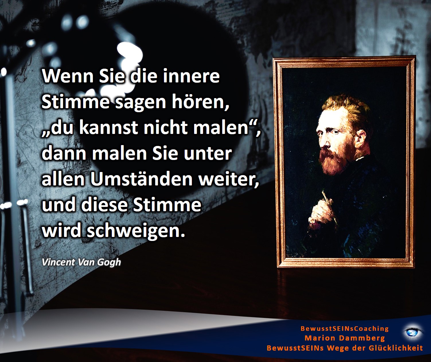 Wenn Sie die innere Stimme sagen hören, „du kannst nicht malen“, dann